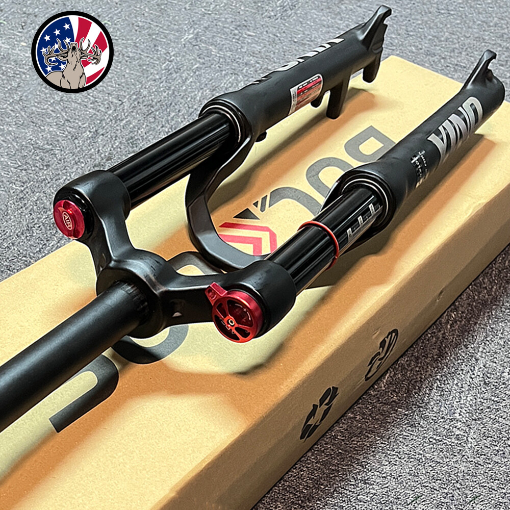 Kids MTB Forks 24″ XC Air Spring Suspension Bike Fork Disc Brake QR fit Suntour