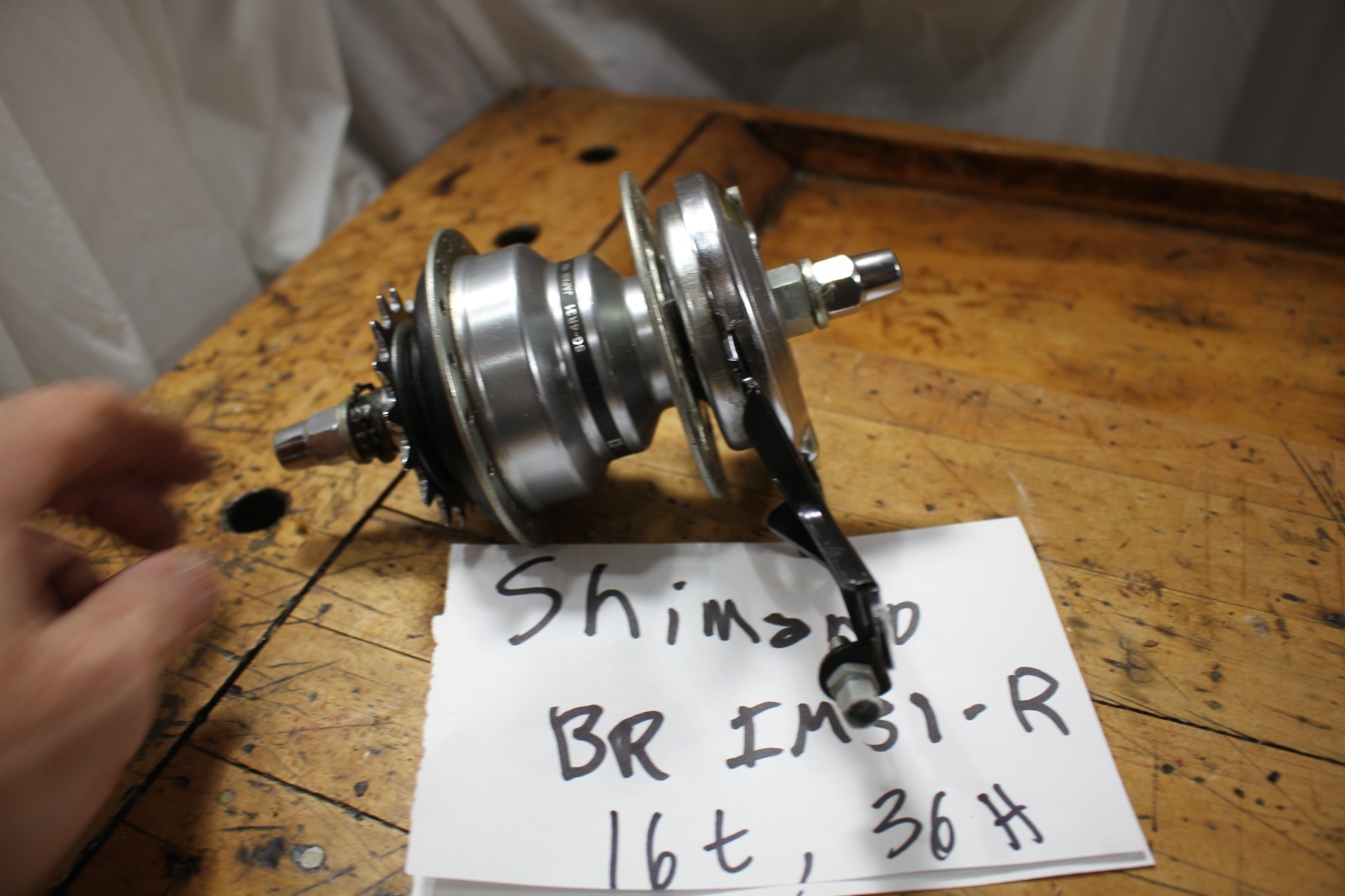 Shimano BR-IM31-R Hub, 16t, 36H
