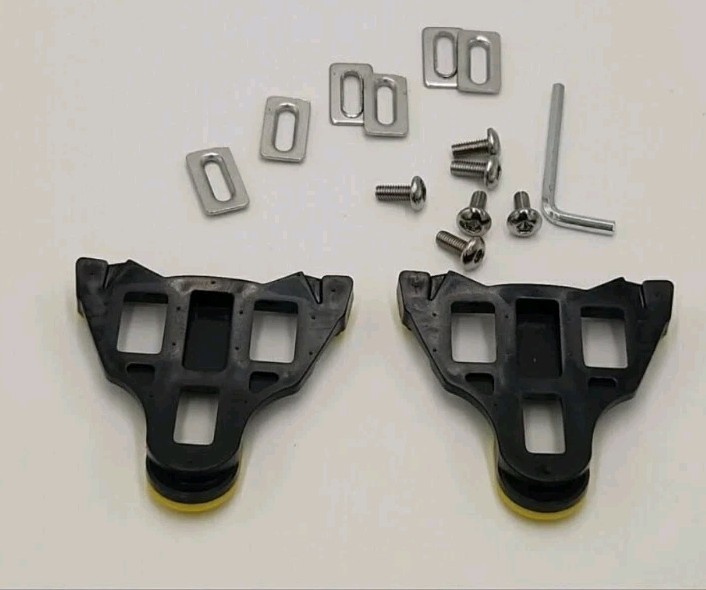 For Shimano Cleat Bike Pedal 6 DegreesFloat fit 105 Ultegr SM-SH11 SPD-SL 3pk