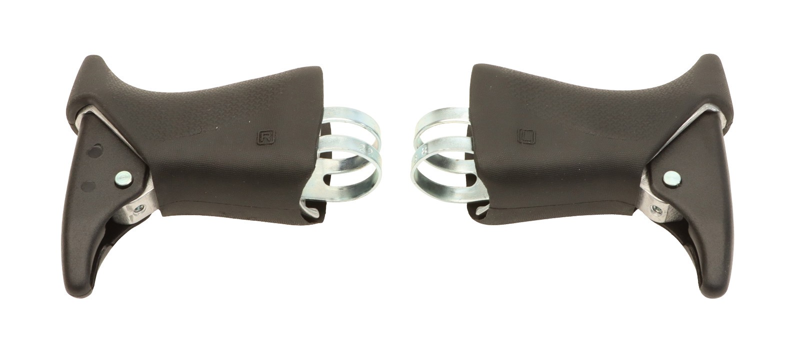 Dia-Compe Tandem Hand Rests /w Hoods HR07 22.2mm to 23.8mm Clamp Black NEW NOS
