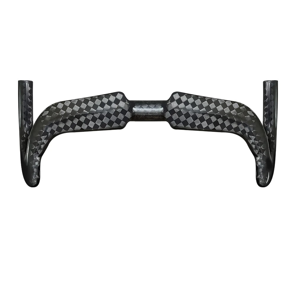 Carbon Track Bicycle Drop Bar Bike Handlebar Length 31.8-325/345/365/385/405MM