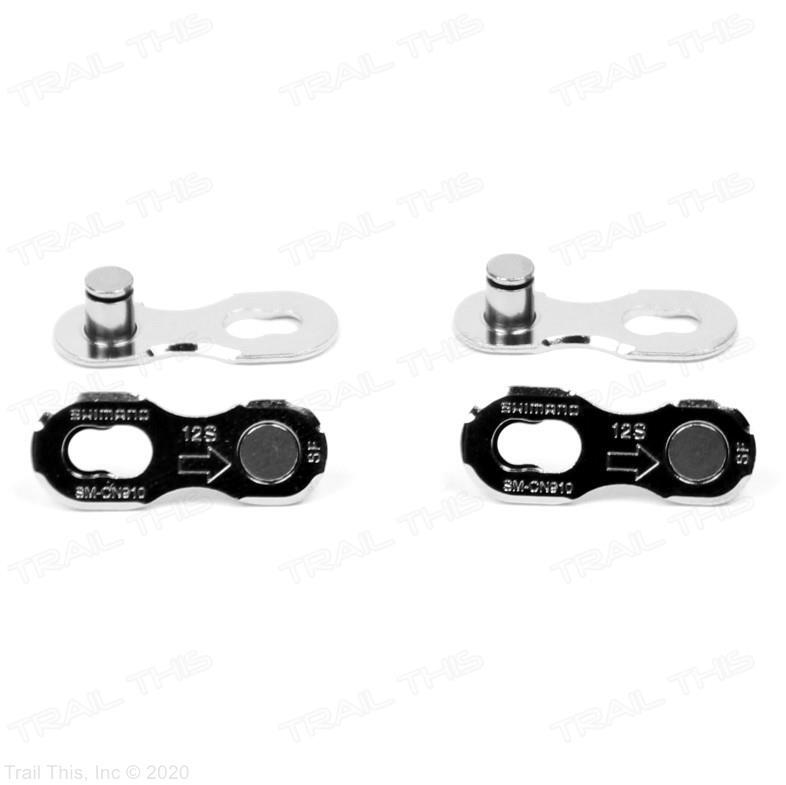 Two Pair Shimano SM-CN910 12-Speed Quick-Link Bicycle Chain Links 2Pk