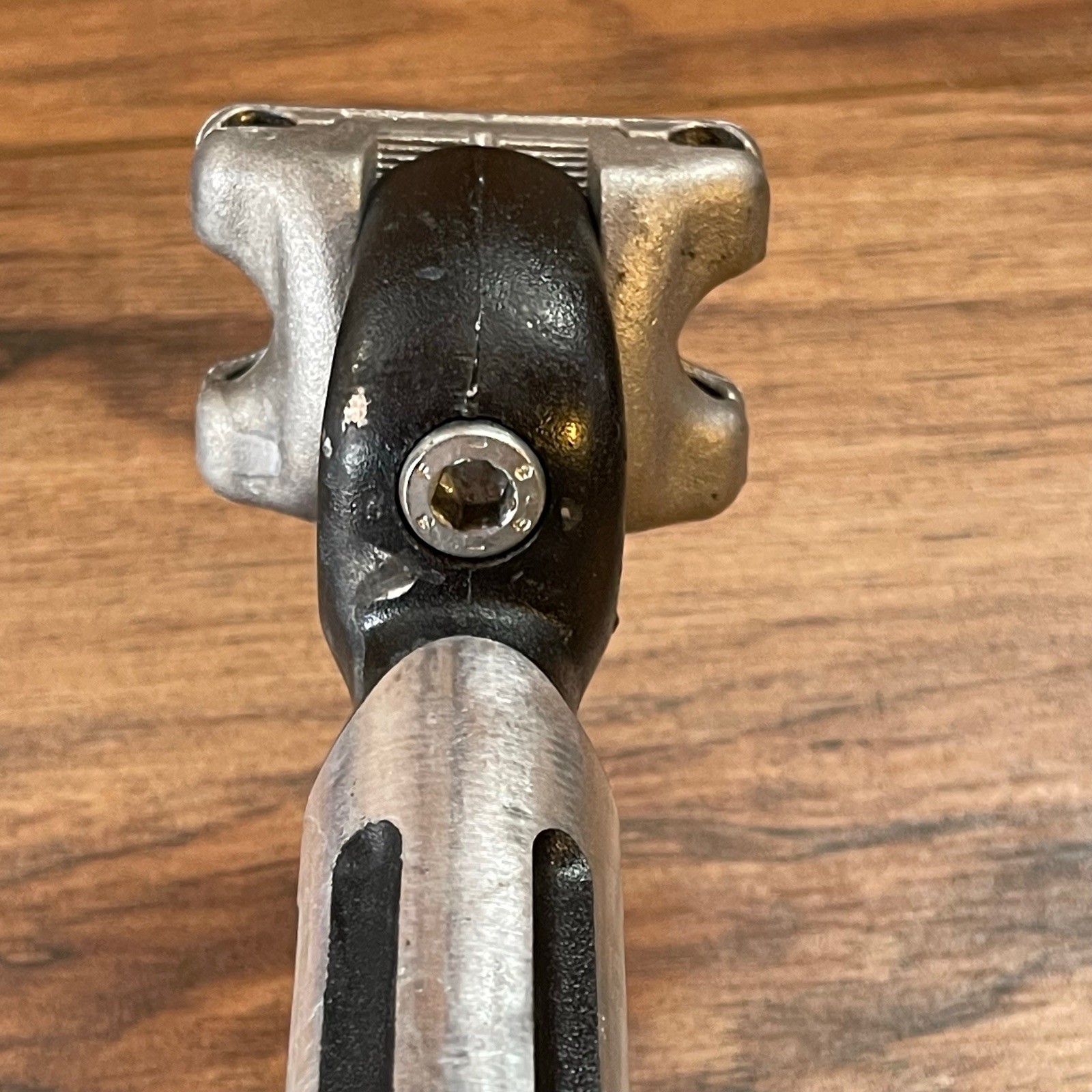 Vintage Selle San Marco Fluted Seatpost 27.2 220 Black Forged Head Eroica
