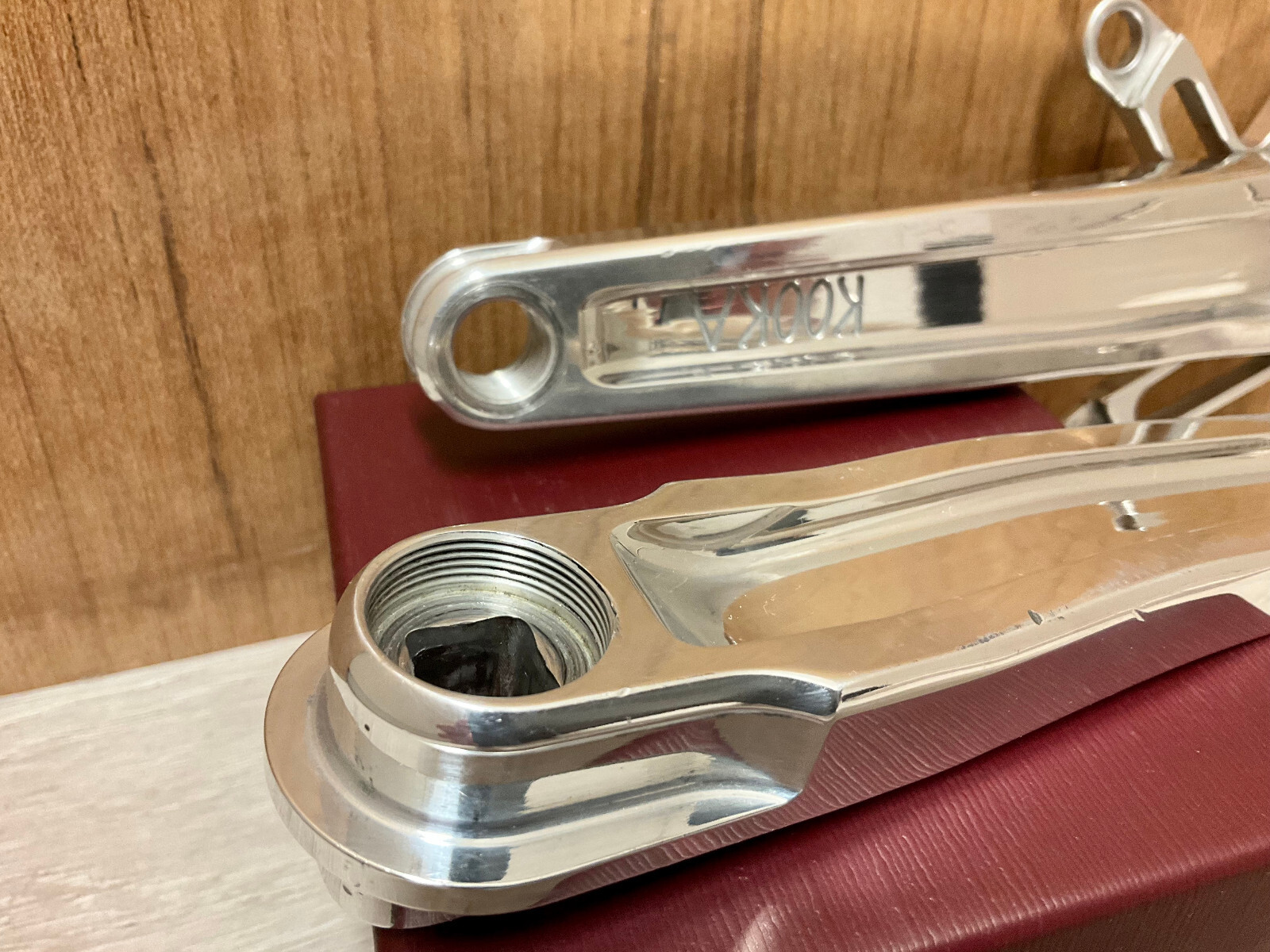 VGC cult KOOKA crank arm set crank set 175mm from ex.showroom bike low mileage