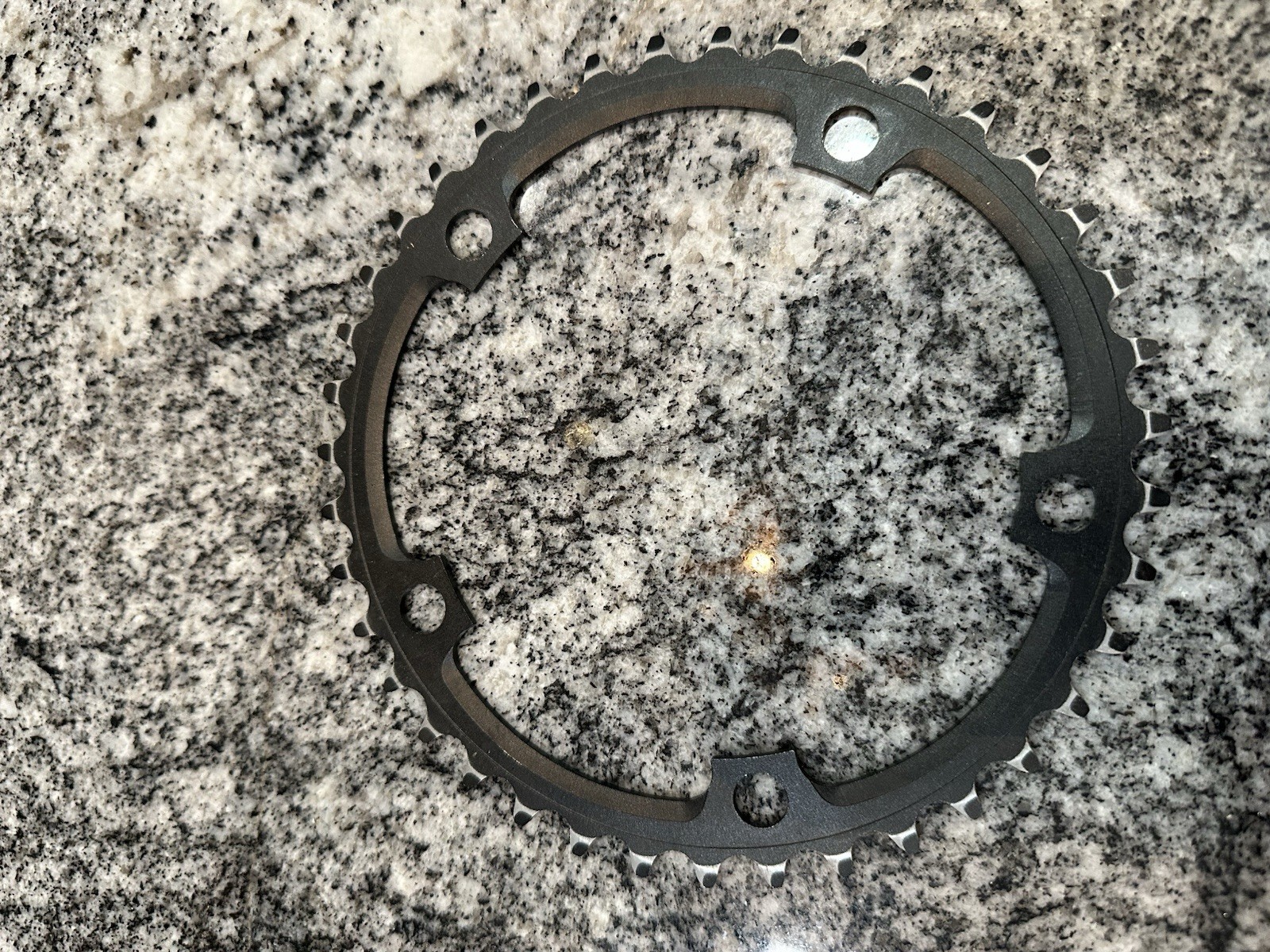 SRAM 39T Chainring 130 BCD 5-Arm Black Road Bike Truvativ Ring 38 Tooth