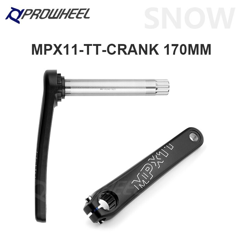 Snow Bike Fatbike Crankset 176/192 Mm Crank Arm with Bottom Bracket