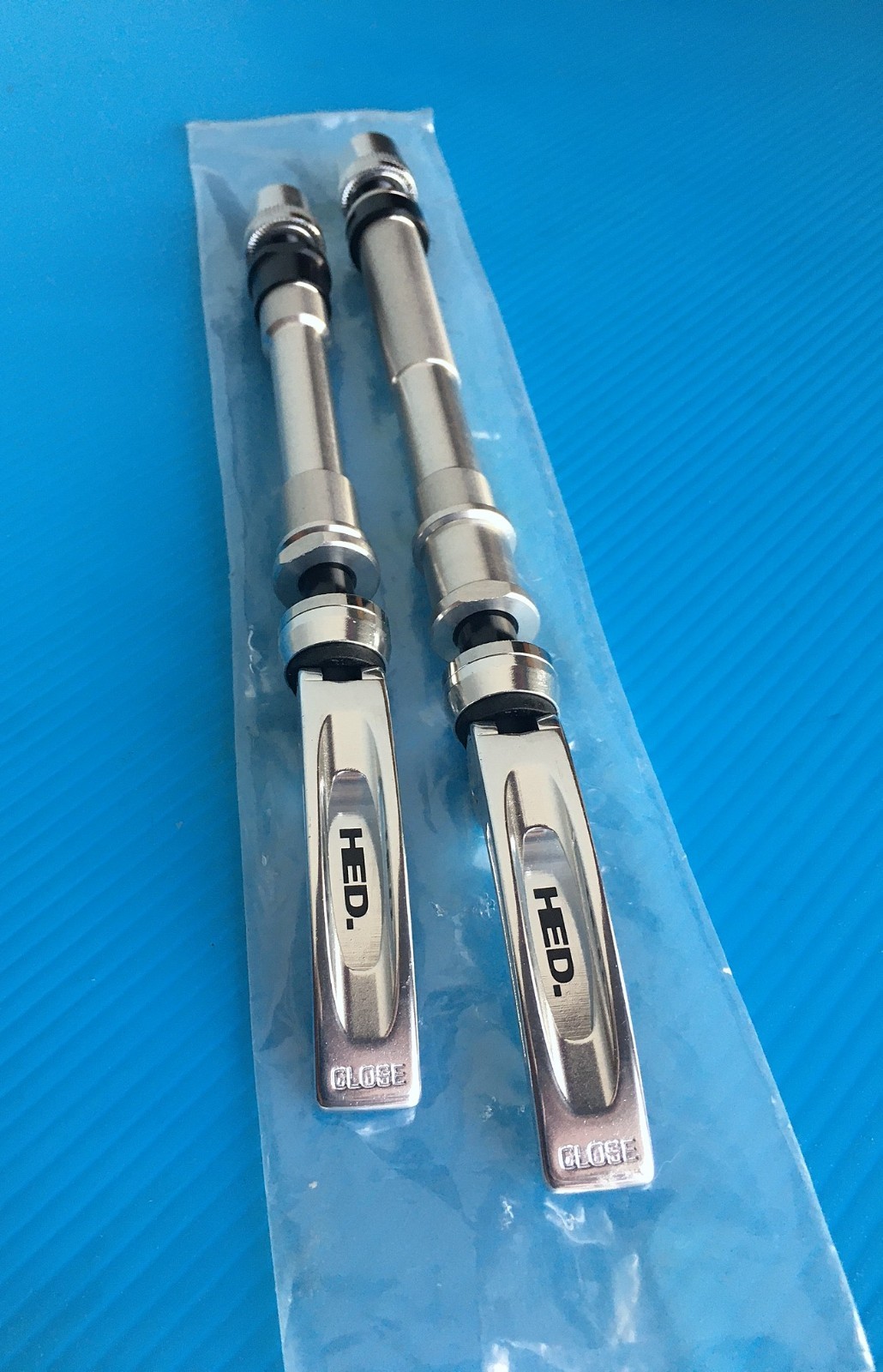 HED Cycling 9mm/10mm Front/Rear Thru-Axle Conversion Kits 135/100mm NOS