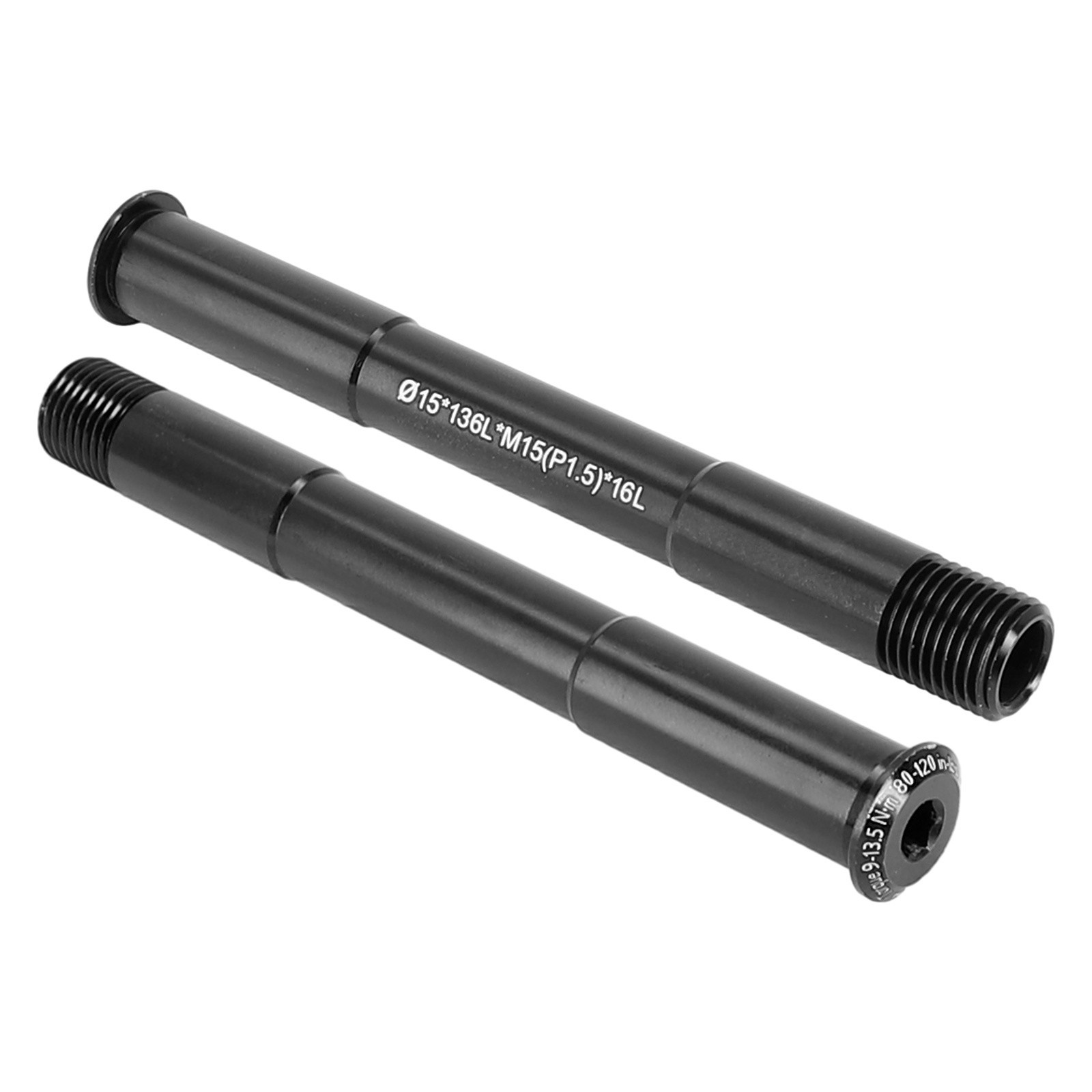 Aluminum Alloy Thru Axle Bicycle P1.0 Thru Axle 12/15mm 122-181L P1.5/P1.75 New