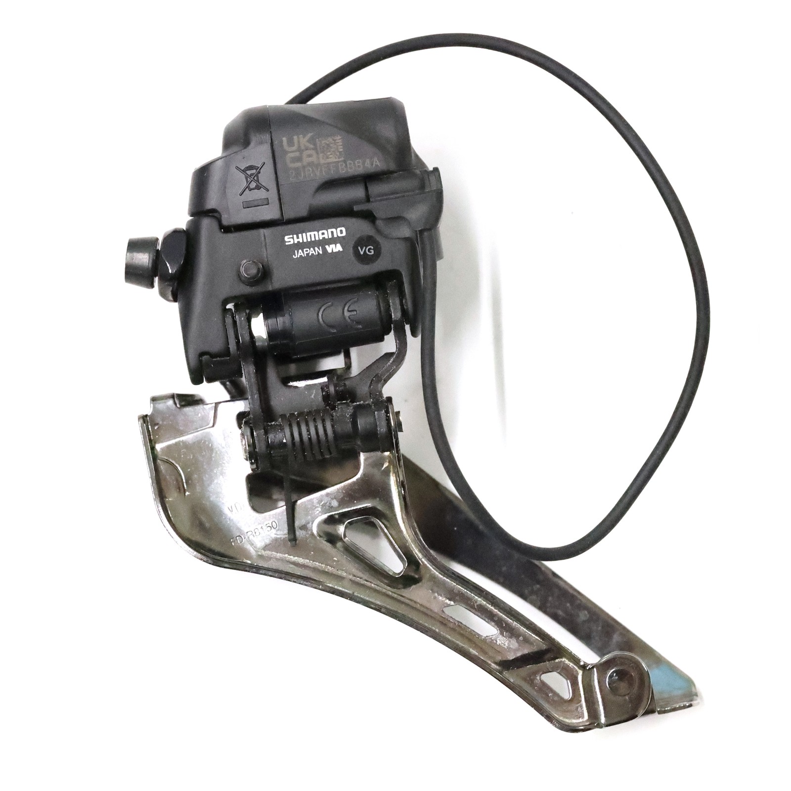 Shimano Ultegra FD-R8150 Di2 Front Derailleur 2×12 Braze On w SD300 Wire Take Of