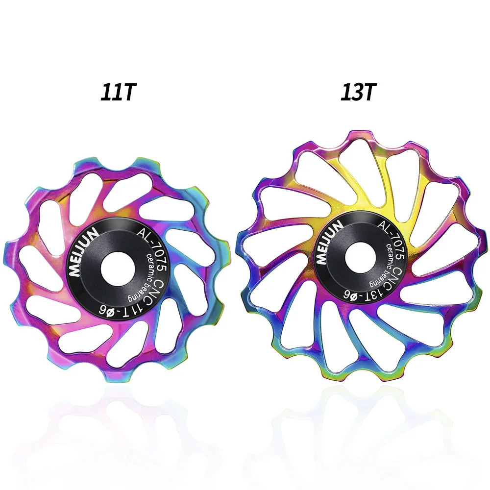 11T-18T Bicycle Derailleur Pulley Ceramic Bearing Jockey Wheel MTB Road