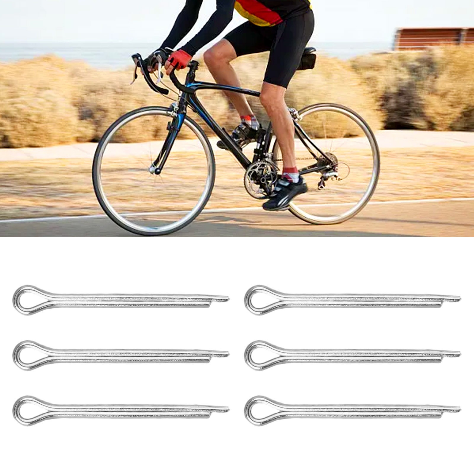 High Quality Split Pin Fixing Bolts for Bicycle Disc Brake Pads 4cm Size
