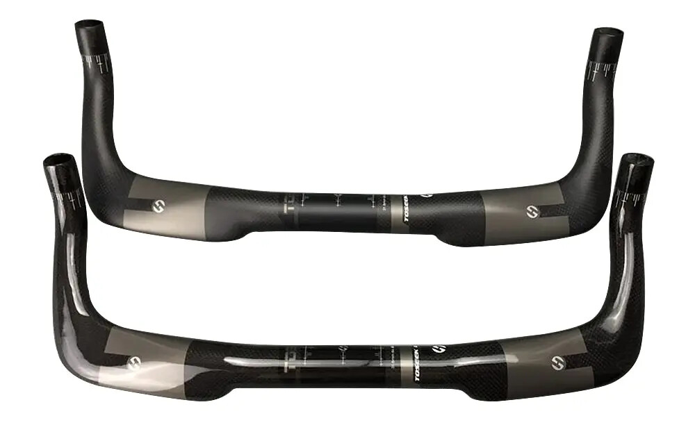 Full Carbon Fiber TT Road Bike Handlebars Triathlon Rest Bar Width 400/420/440mm