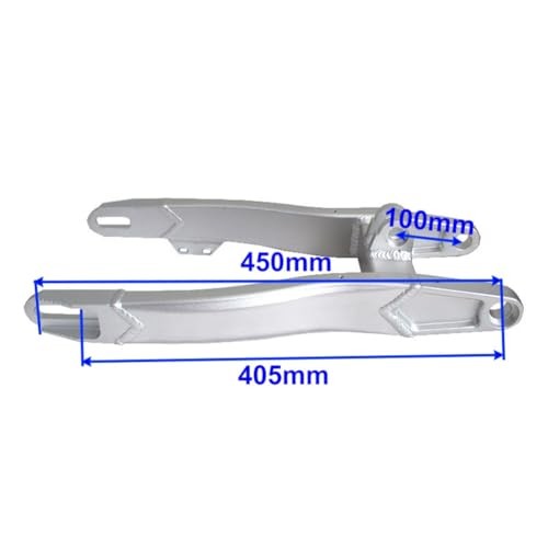 Silver 480mm Aluminum Rear Swingarm For 110cc 125cc 140cc 150cc 160cc 170cc