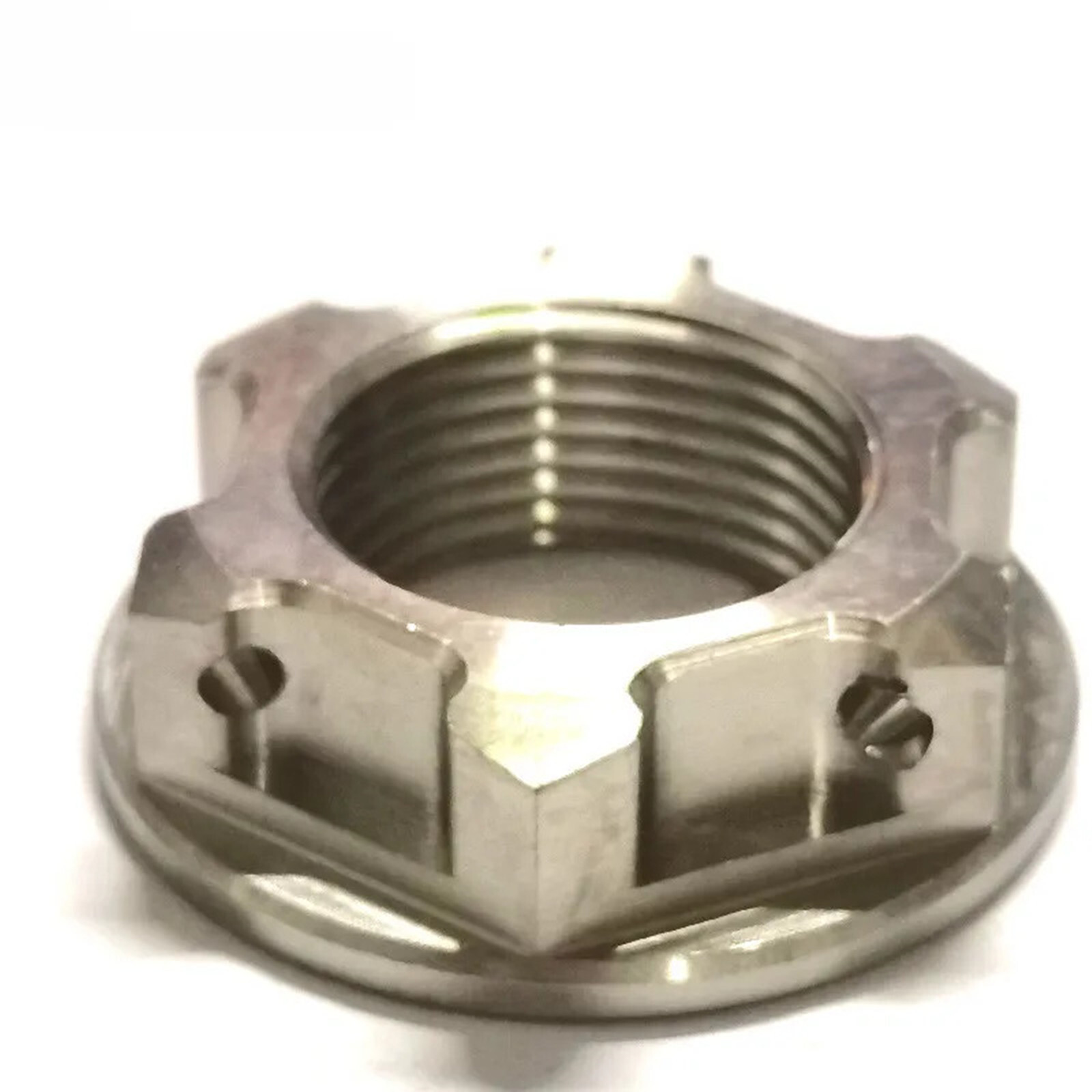 M18 M20 M22 M24x1.5mm Titanium Flange Nuts for Motorcycle Car