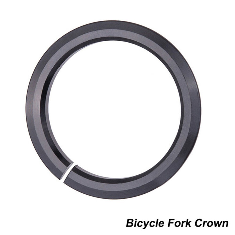 Bike Tapered Fork Open Crown For Race Replacement Headset Base Ring 1.5” Fork