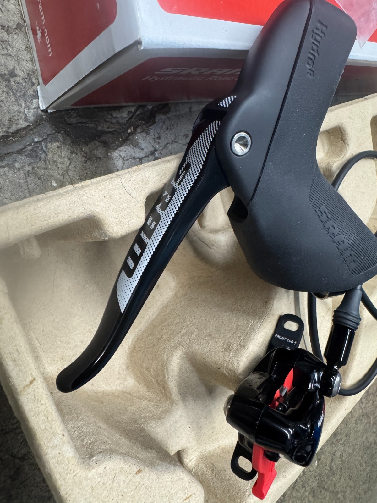 Rival 1 Disc Brake – SRAM Rival 1 Disc Brake and Lever – Left/Front, Hydraulic,