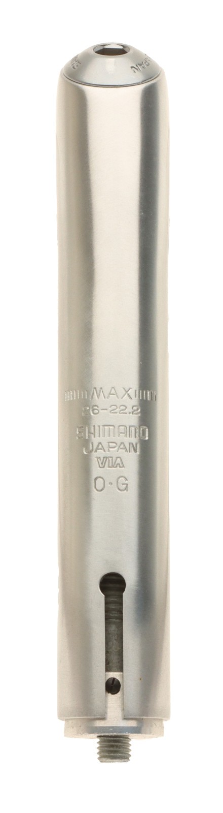 Shimano 1″ DuraAce 22.2mm Quill Stem 80mm 26mm Clamp Silver -17° HS-7400 NOS NEW