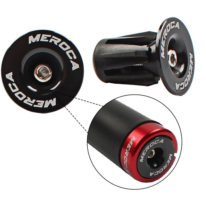 Litepro Mountain Bike Handlebar Bar End Plug Caps Set for MTB-Bicycle