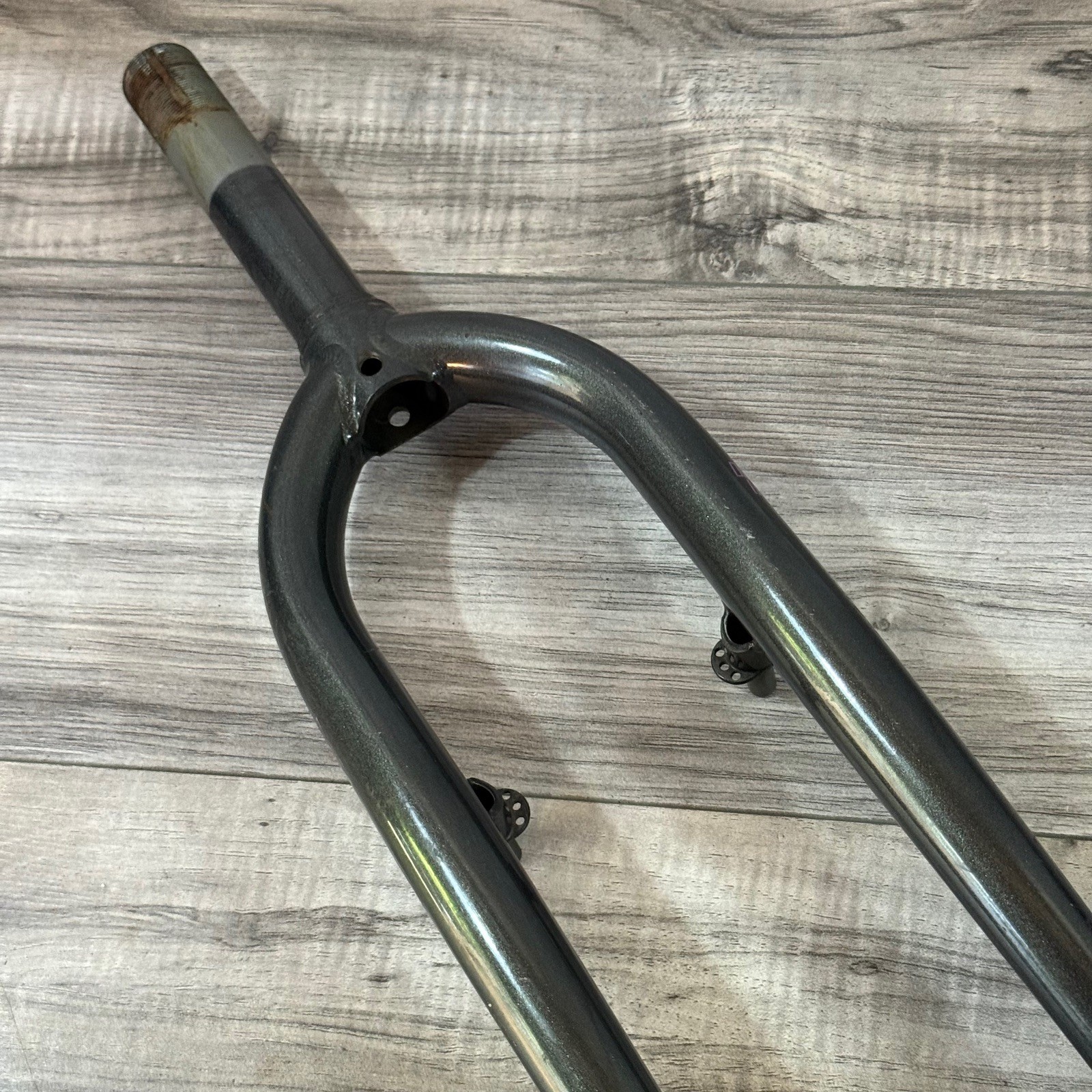 90s Specialized Direct Drive MTB Fork 1-Inch Threaded 26 123 Dark Gray