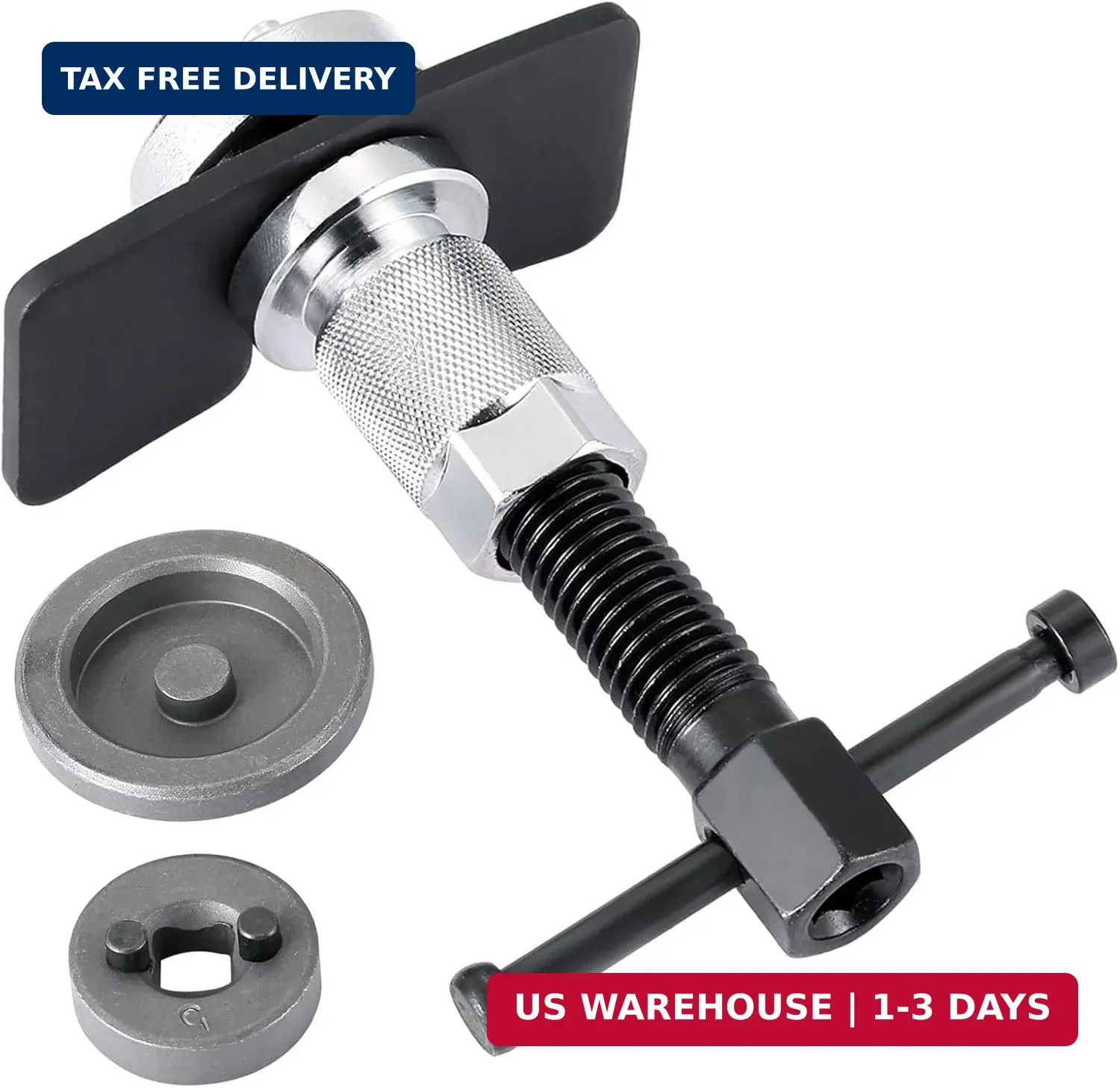 DASBET 5PCS Brake Caliper Wind Back Tool Set | Car Brake Piston Rewind Tool Kit