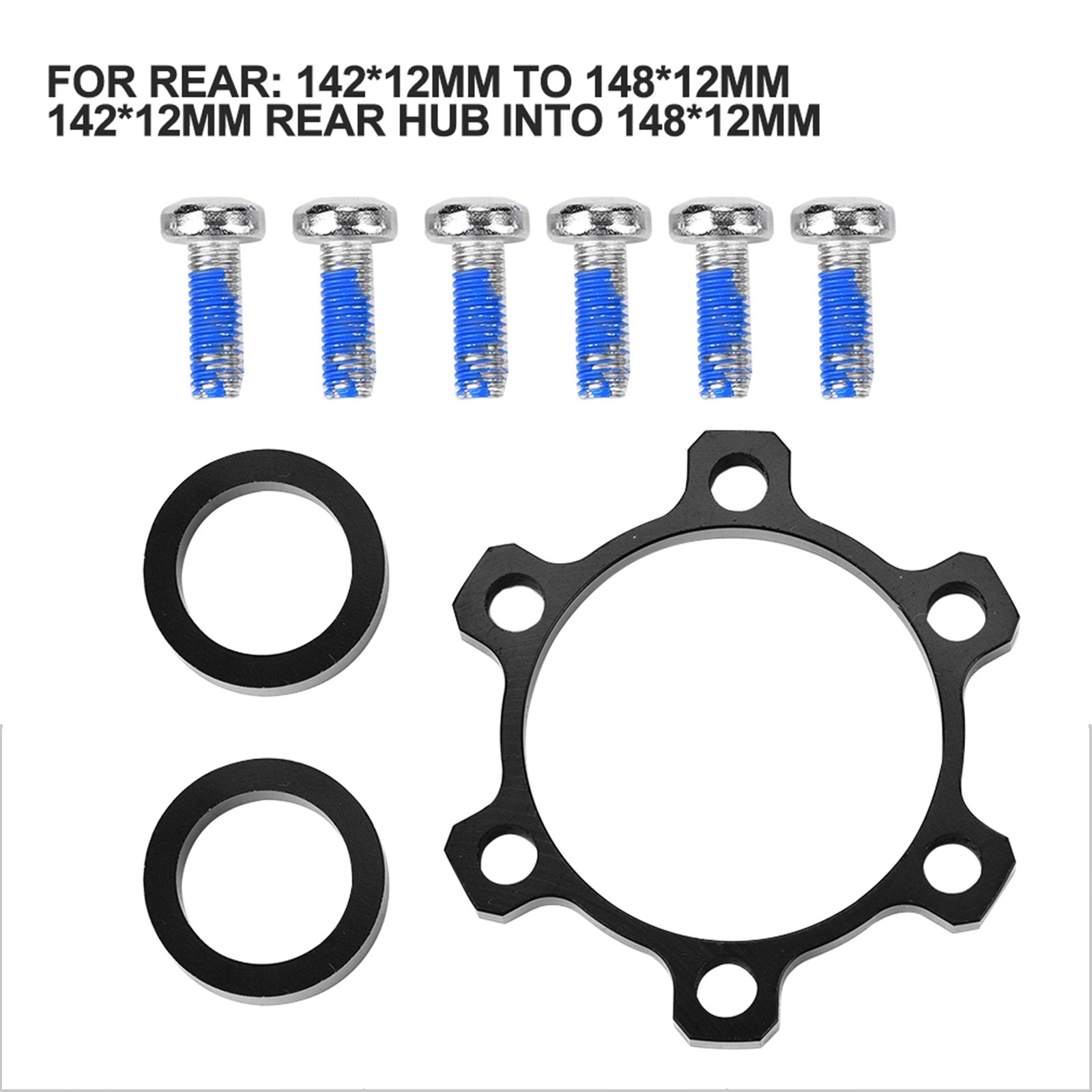 Quality Alloy Bike Hub Conversion Adapter For DIY Bike Enthusiasts Popular