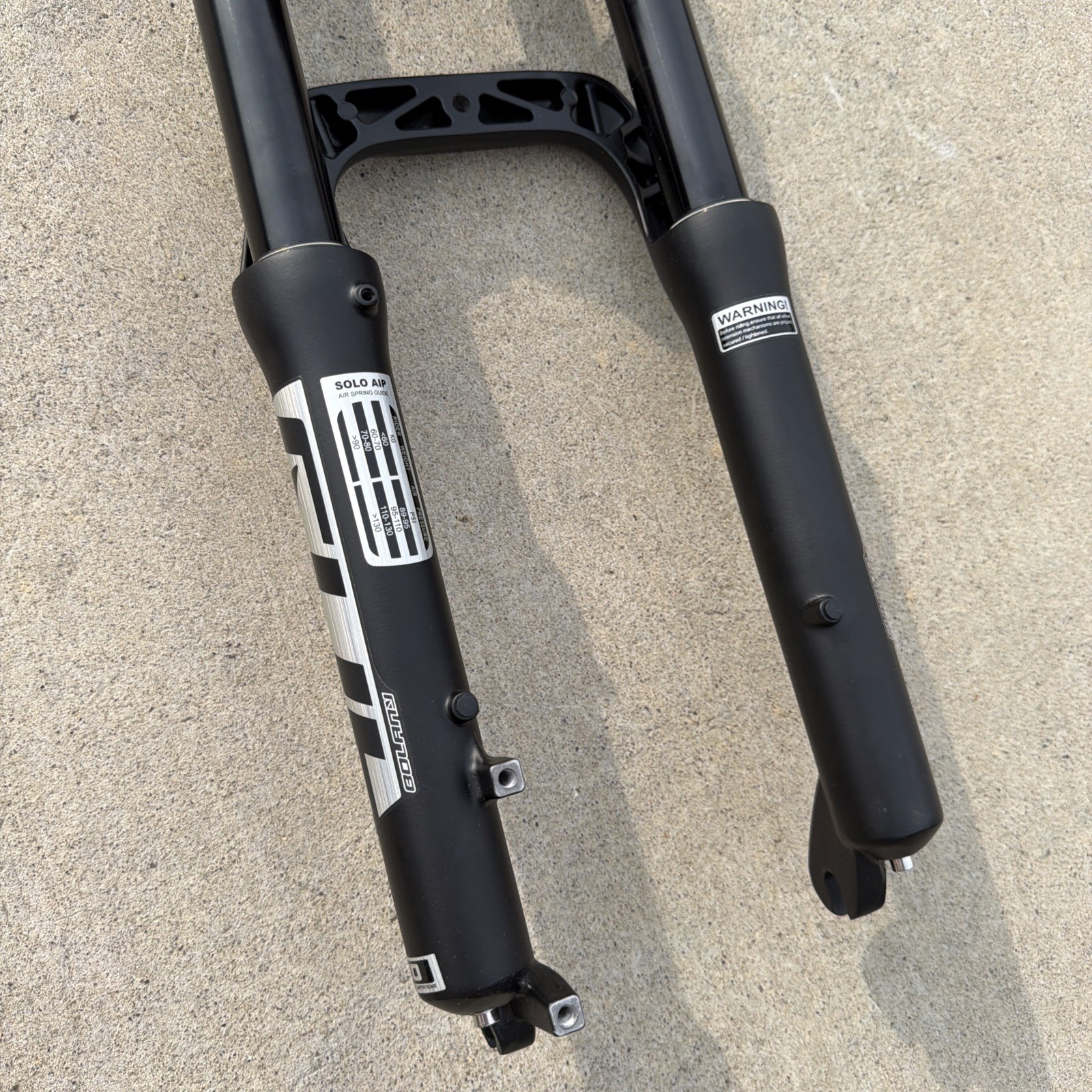 Bike Suspension Fork 20inch 4.0 Tire Double Shoulder Snow Beach MTB Fat Fork