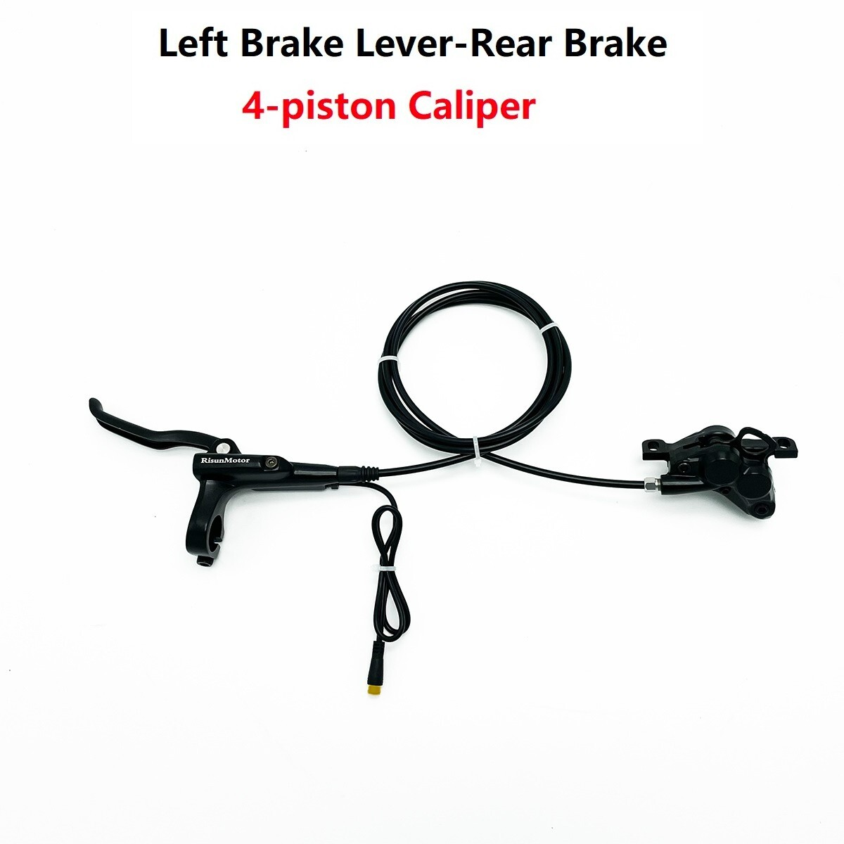Hydraulic Disc Brake For Bafang Front Dual Brake Calipers and Parking Button