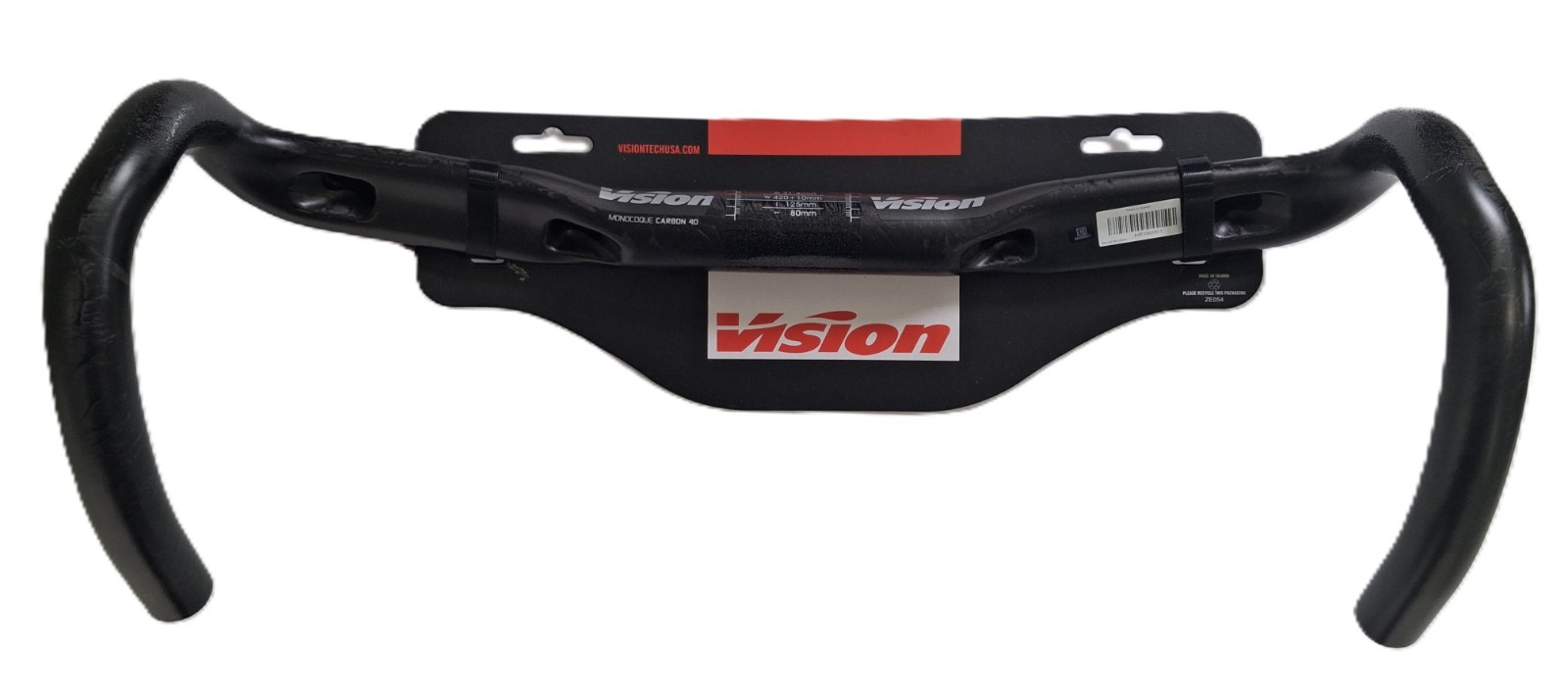 Vision Trimax Carbon 4D Handlebar 420mm 31.8mm Di2 Aero Road Bike Grey