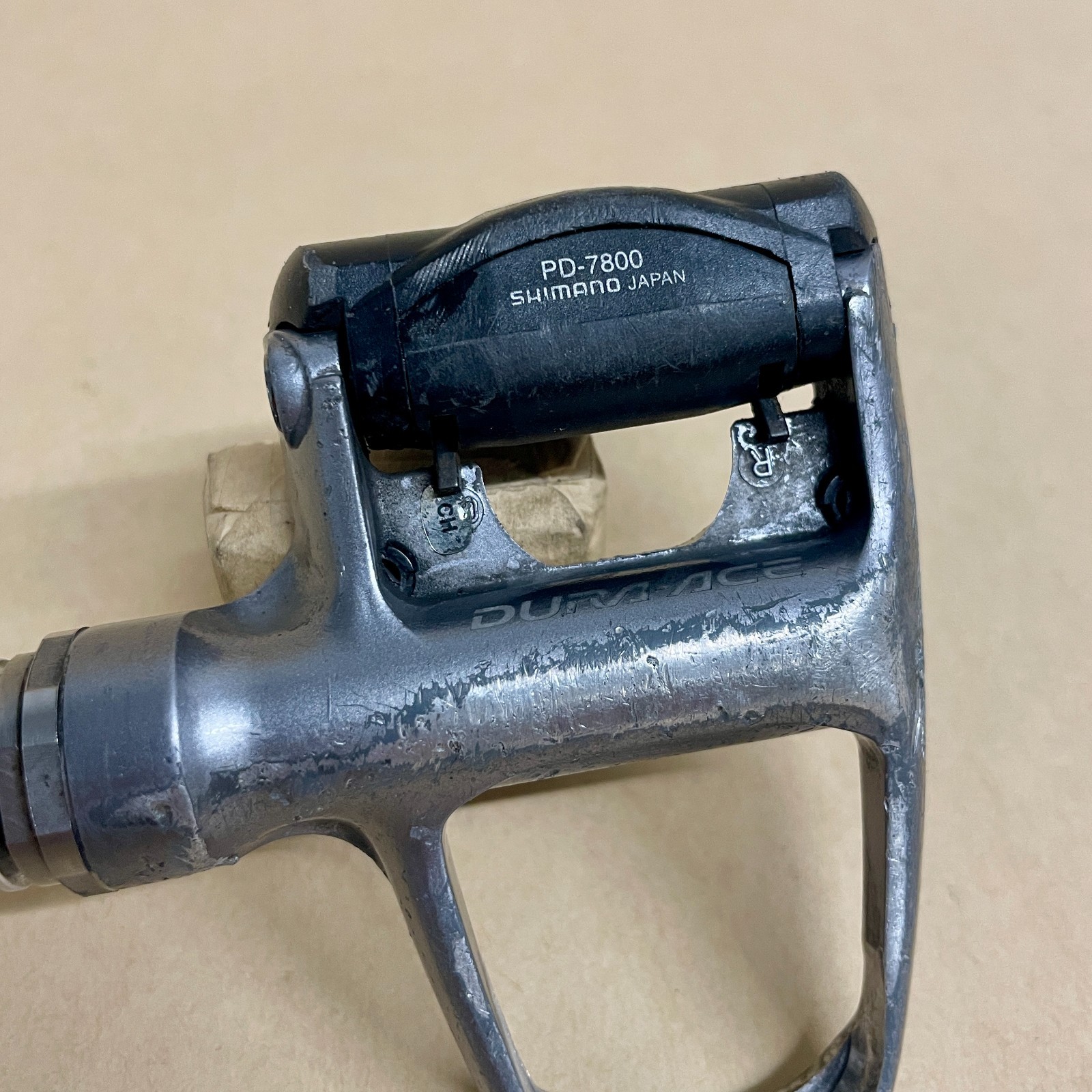 Shimano Dura-Ace PD-7800 Pair of used 3-Bolt SPD-SL Road Racing Clipless Pedals