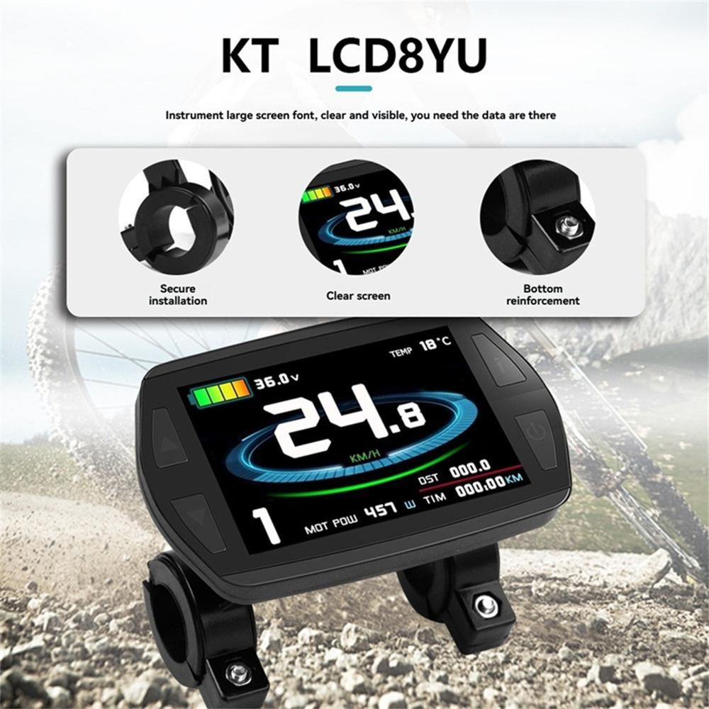 KT 35A Sine Wave Controller 36V-52V for 1000W/1500W E-bike w/ KT Display SDE