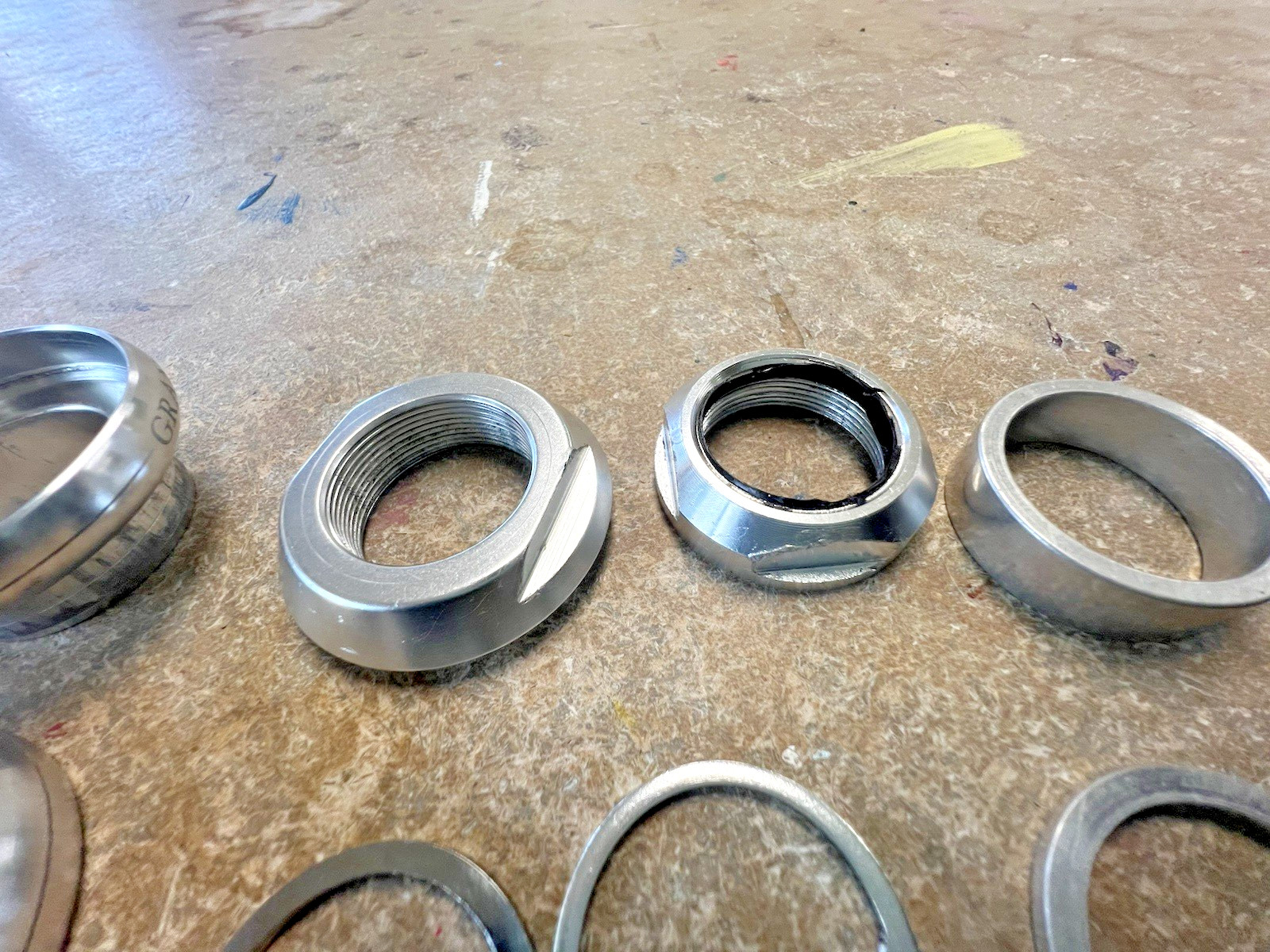 Velo Orange Grand Cru 1″ Headset Sealed Bearing Silver *Needs Crown Race