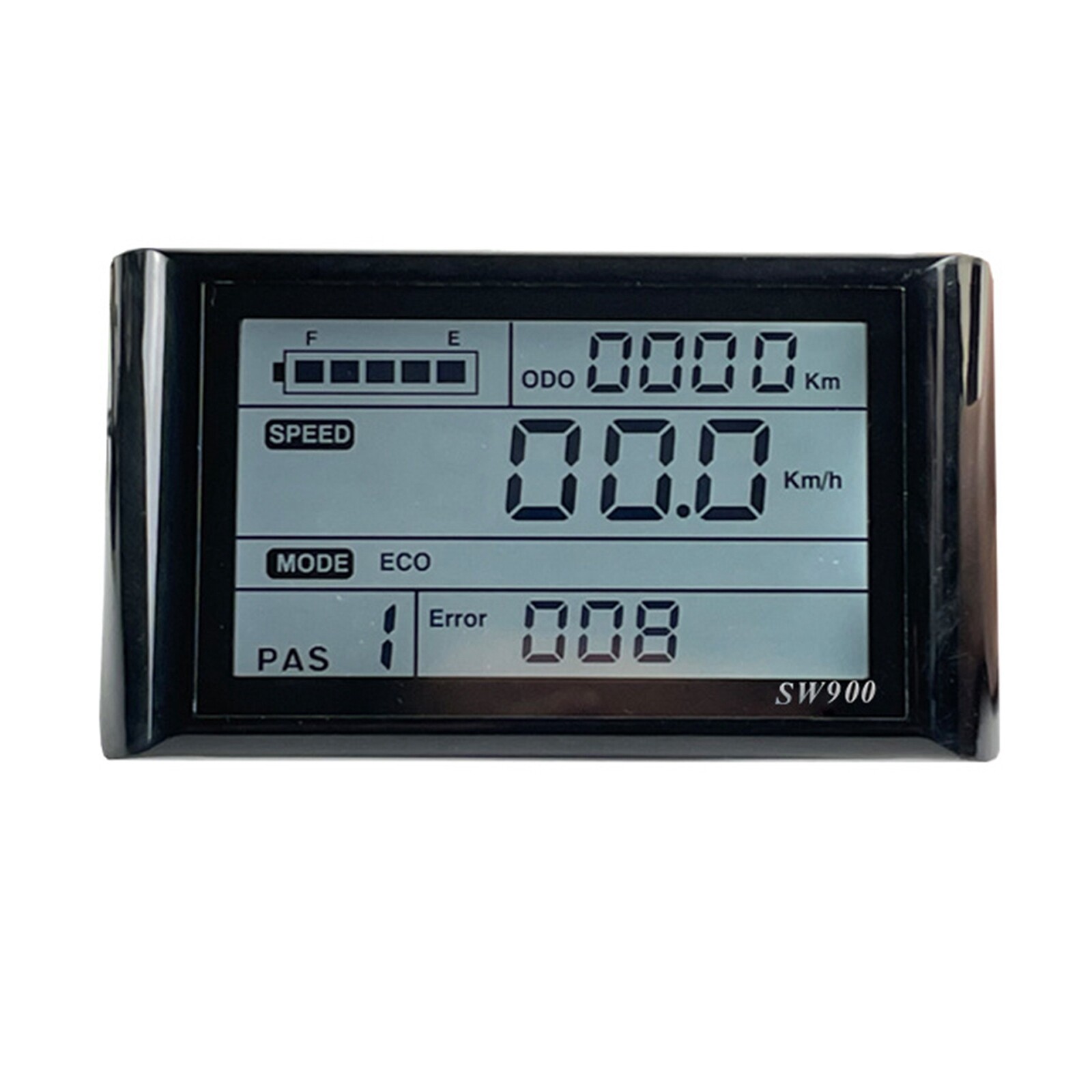 SW900 Electric Bicycle Display Meter Control Panel 24/36/48V LCD E-Bike Scooter