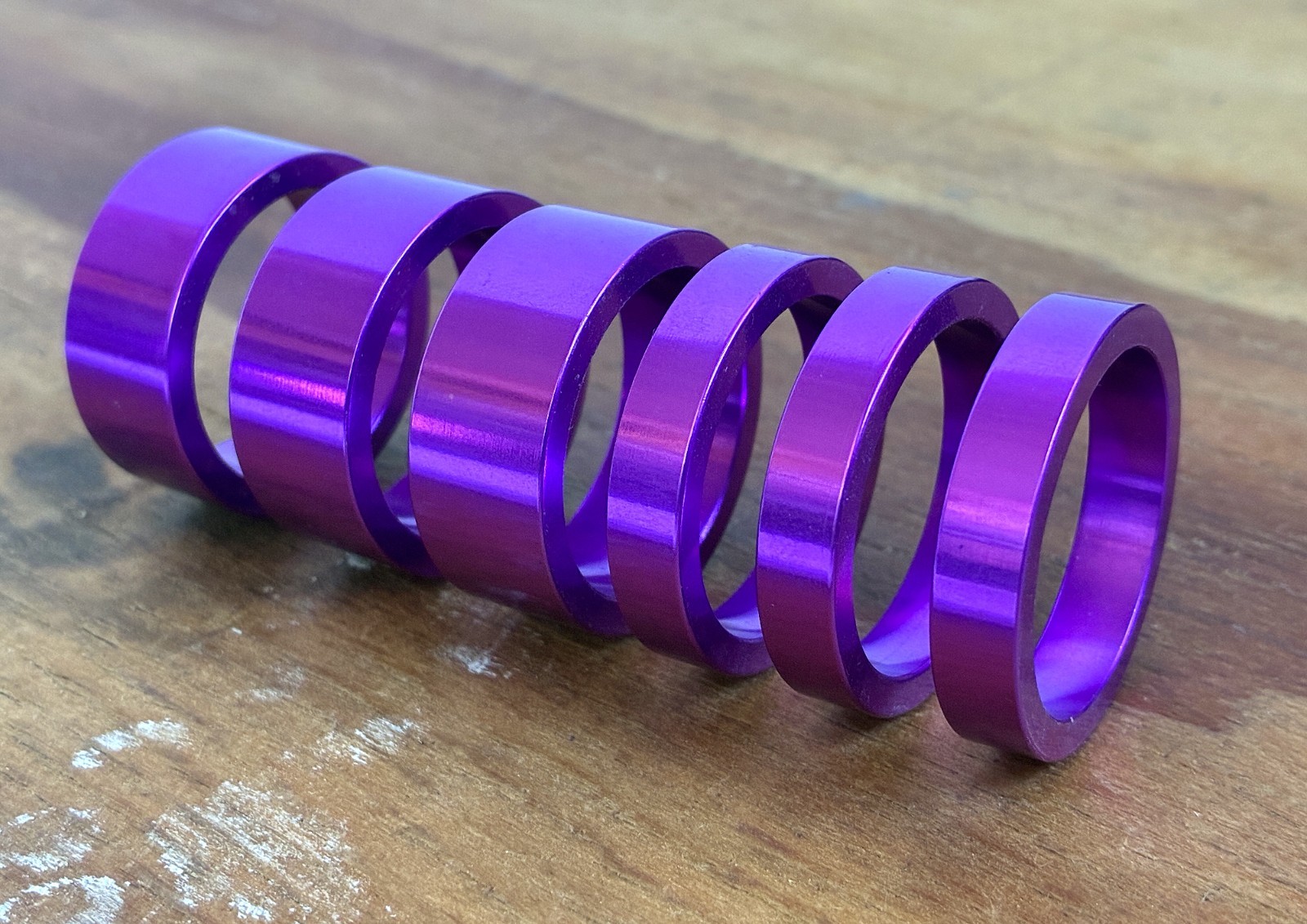 NOS Chris King 1″ Spacers – Multiple Colors @ 3 – 6 – 12 – 25mm Made in USA