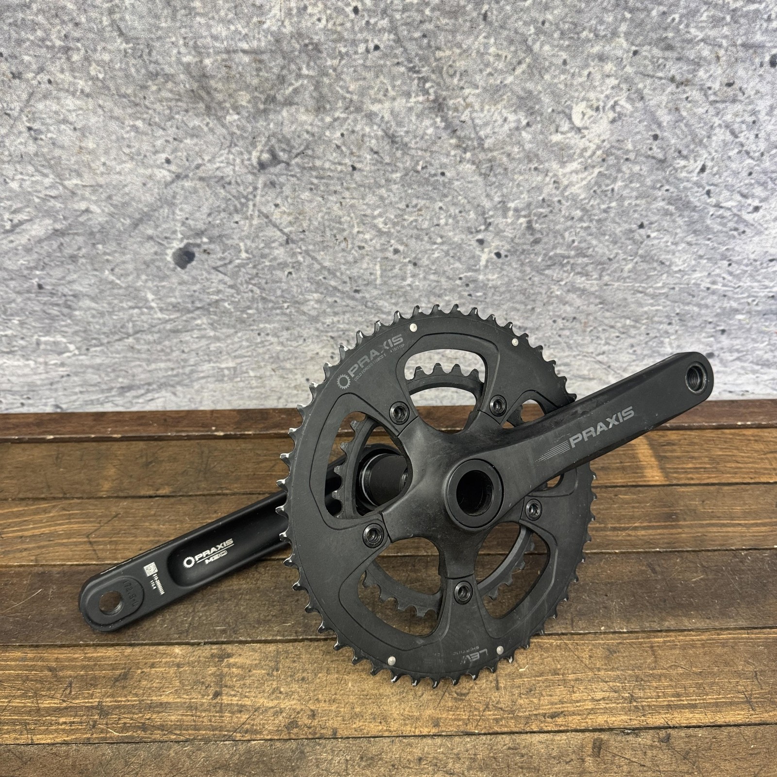Praxis Alba M30 Crankset 172.5mm 50/34T 110 BCD Road Double Bike Crank