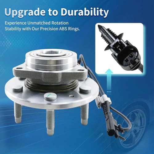 Front AWD/4WD Wheel Bearing and Hub Assembly for007-014 Chevy GMC Silverado 2