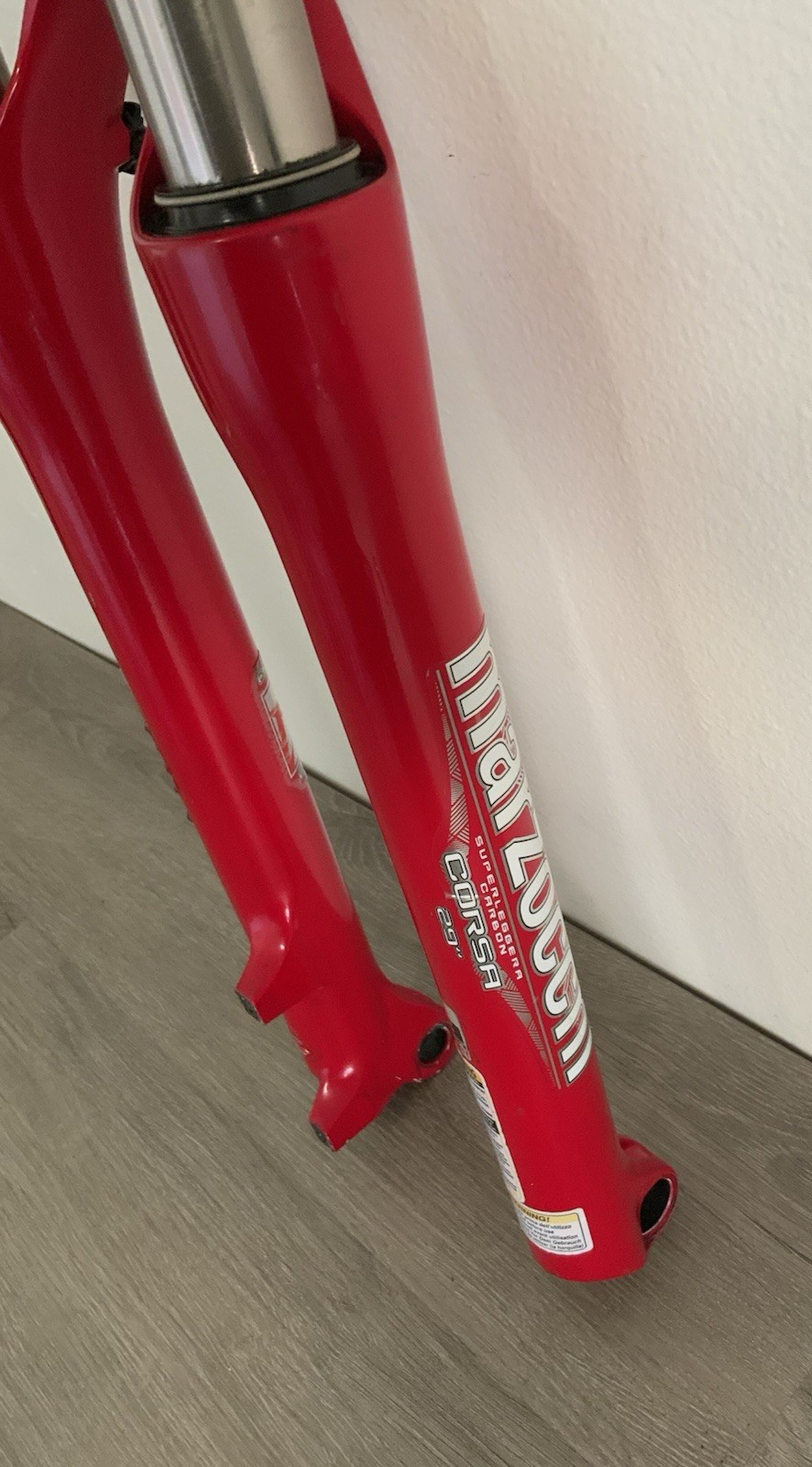 MARZOCCHI SUPERLEGGERA CORSA CARBON FRONT SUSPENSION 29’ER TAPERED 1.6 KGS