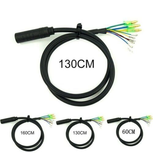 E-Bike Motor Extension Cable Julet 9 Pin Female Adapter 60/130/160cm Wire