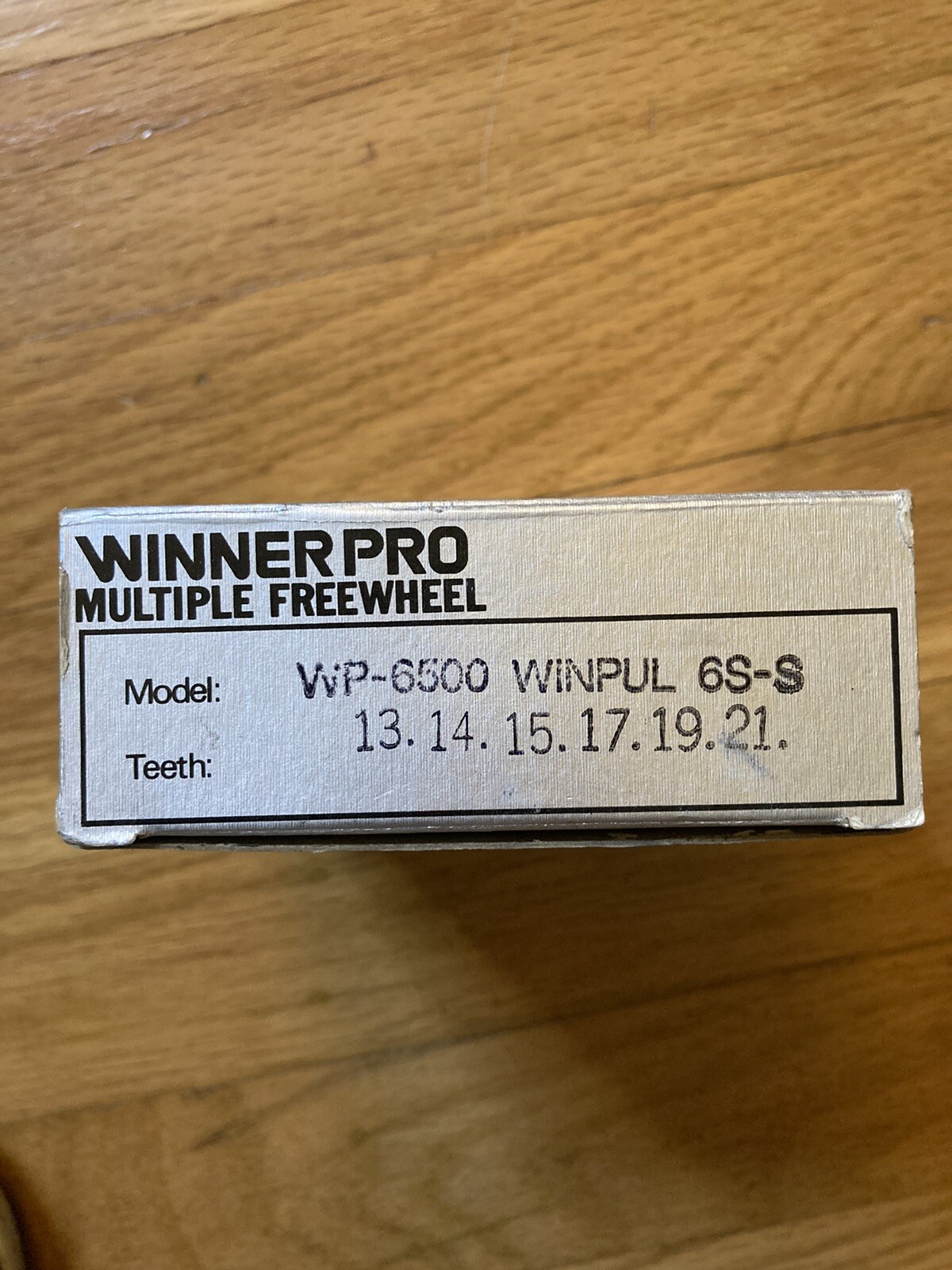 Vintage 80s Suntour Winner Pro WP-6500 6 Spd 13/21T Cassette Multiple Freewheel