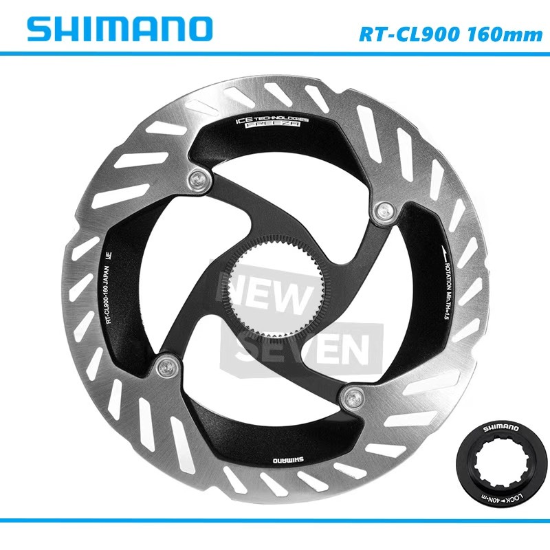 Shimano Dura ACE RT-CL900 Center lock Rotor 160mm w/LockRing