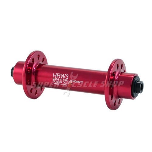 Circus Monkey HRW Road Hubs, 24 Hole ,1 Pair, Purple