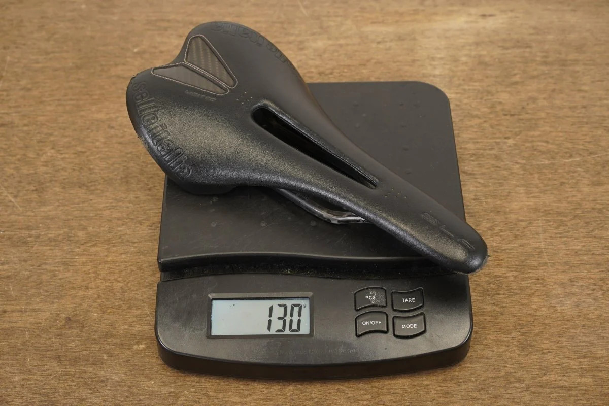 130mm Selle Italia SLR Carbon Rail Road Saddle 130g