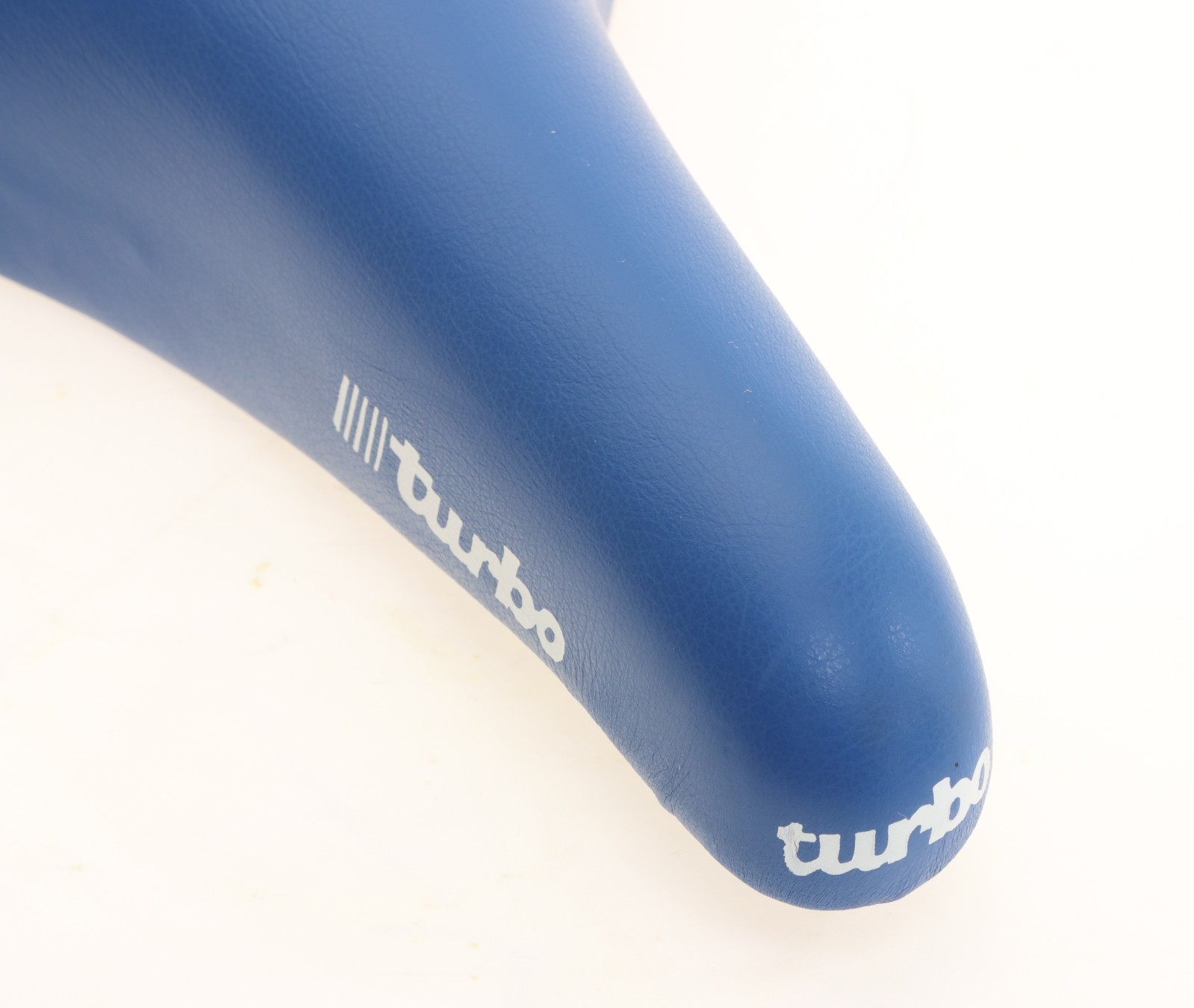 Selle Italia Turbo Leather Saddle Blue 90s Steel Rails RARE NEW in Box NOS