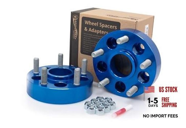 WHS035 Blue Wheel Adapters (Pair)