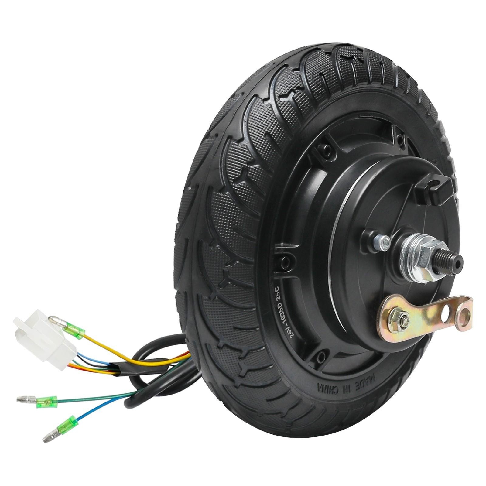 24V 350W Electric Scooter 8″ Wheel Hub Motor EBike Wheelbarrow Conversion Kit