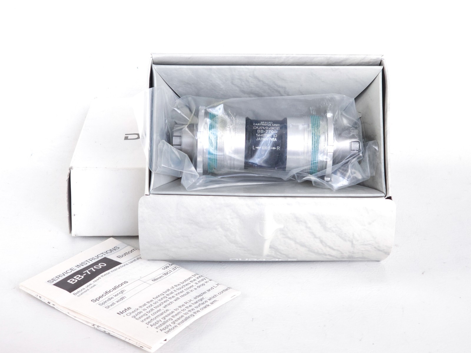 NEW Shimano Dura-Ace 9s Octalink v1 Bottom Bracket ITA Classic Vintage XTR