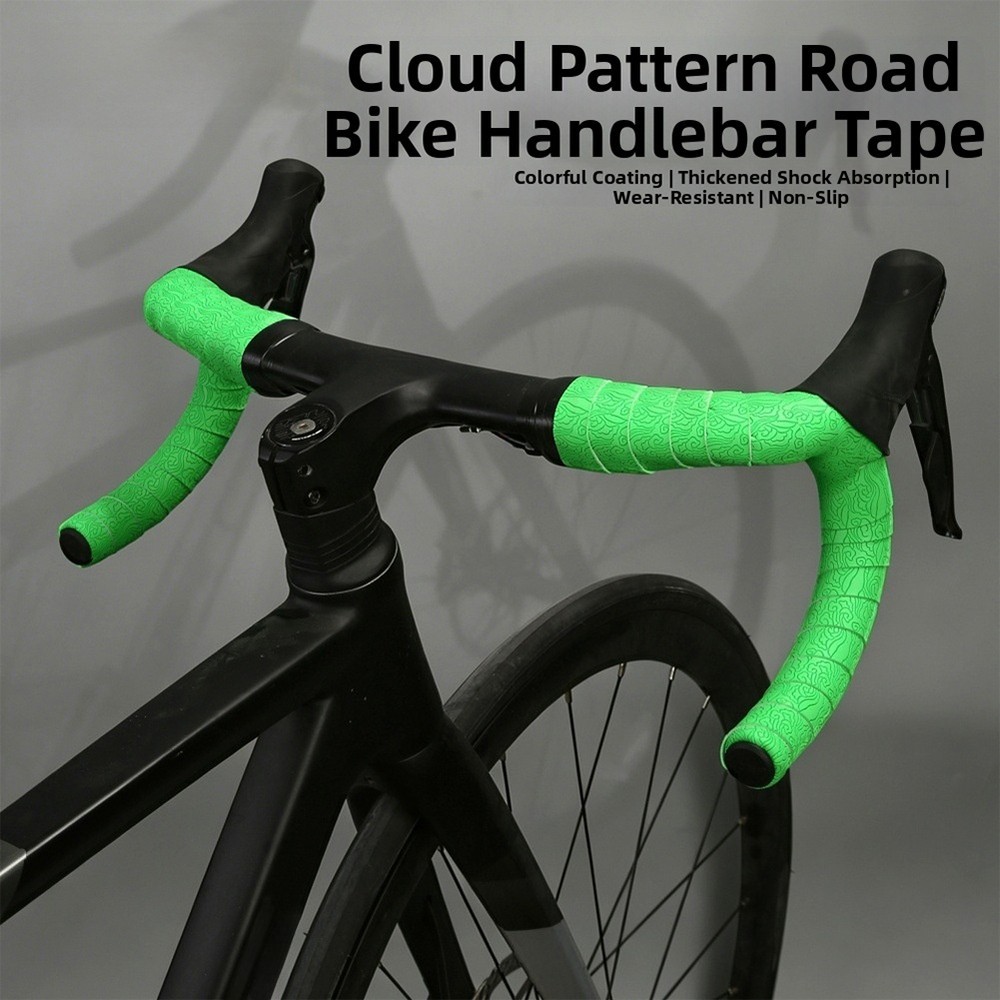 Breathable Cycling Handlebar Tape EVA PU Composite Non Slip 210cm Long 3cm Wide
