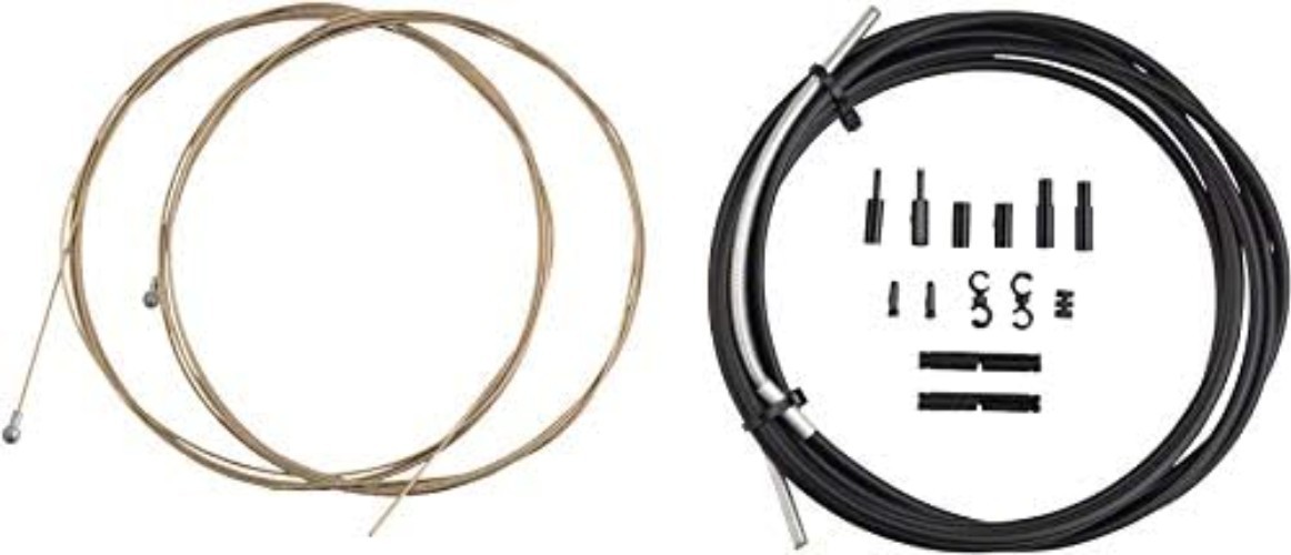 Pro Road Brake Cable Kit, Black, Shimano/SRAM Compatible
