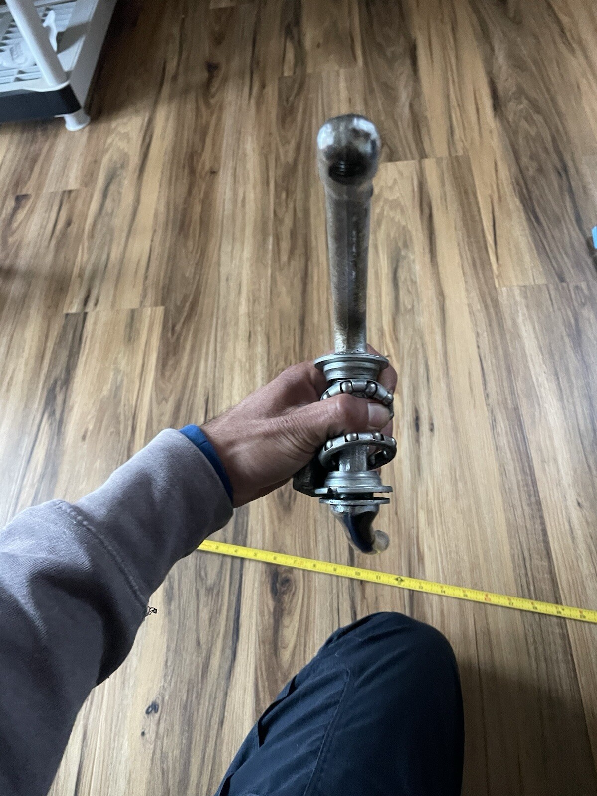 BMX Bike Crank Set Old ( Been Holding For 10 Plus Years )