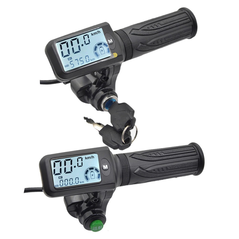 Electric Vehicle Throttle Set LCD Display Voltage Switching Hall Speed Sensor