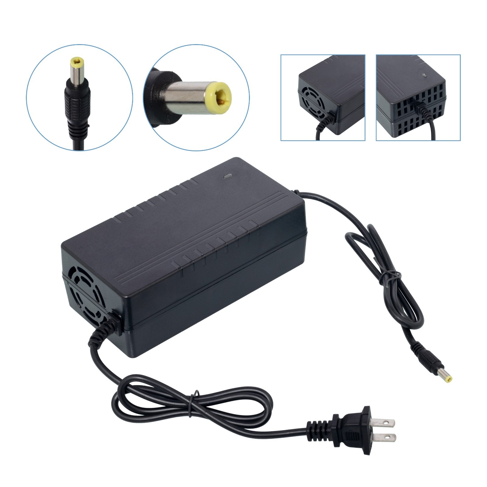 Lithium Battery charger 54.6V 5A Smart DC 5.5*2.1MM For Electric Bicycle 48V